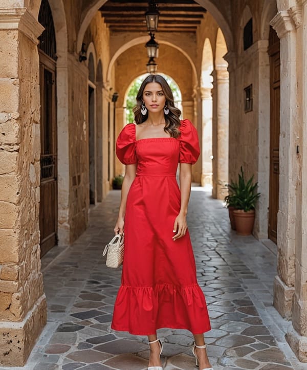 Vera vestido midi