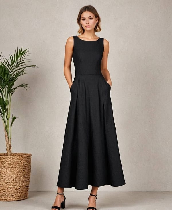 Elsai vestido en lino