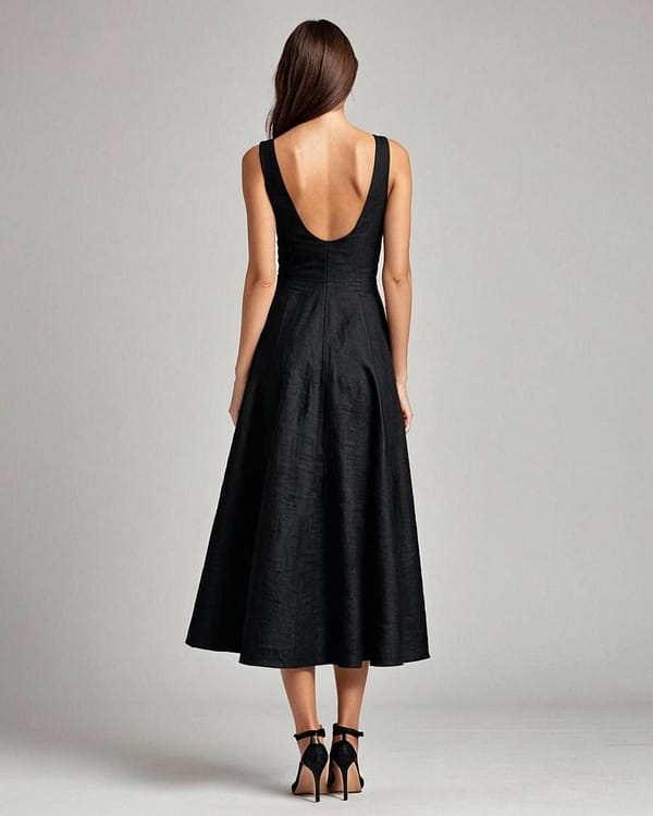 Noelia vestido en lino - Imagen 3