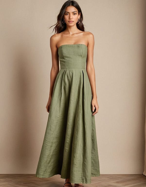 Margo vestido en lino - Imagen 2