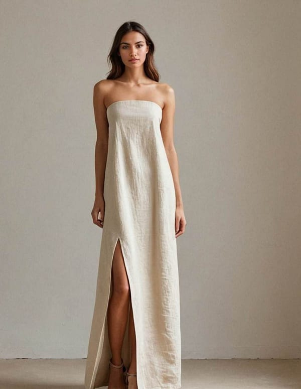 Ziari Vestido en Lino - Imagen 2